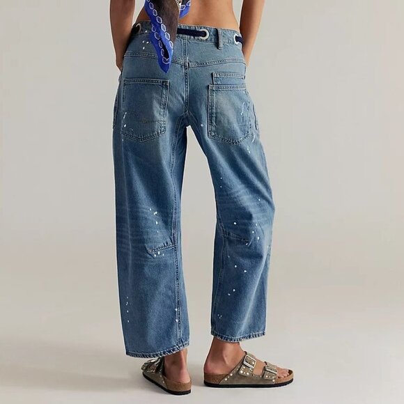 We The Free Blue Ankle & Cropped Jeans - Picture 4 of 16